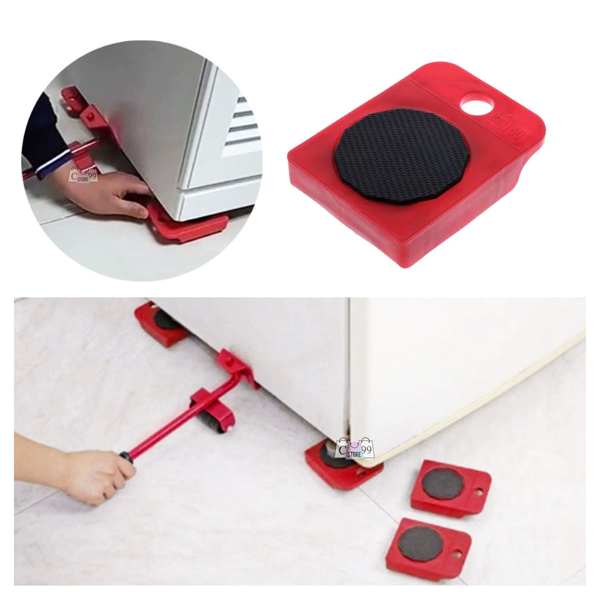 Miniatura 3 de Elevador Móvil Para Mover Objetos Pesado